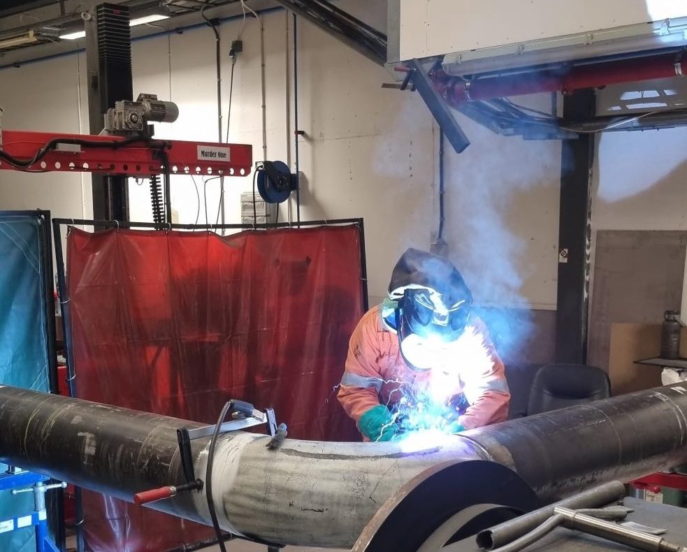 Sveising hos STM Welding
