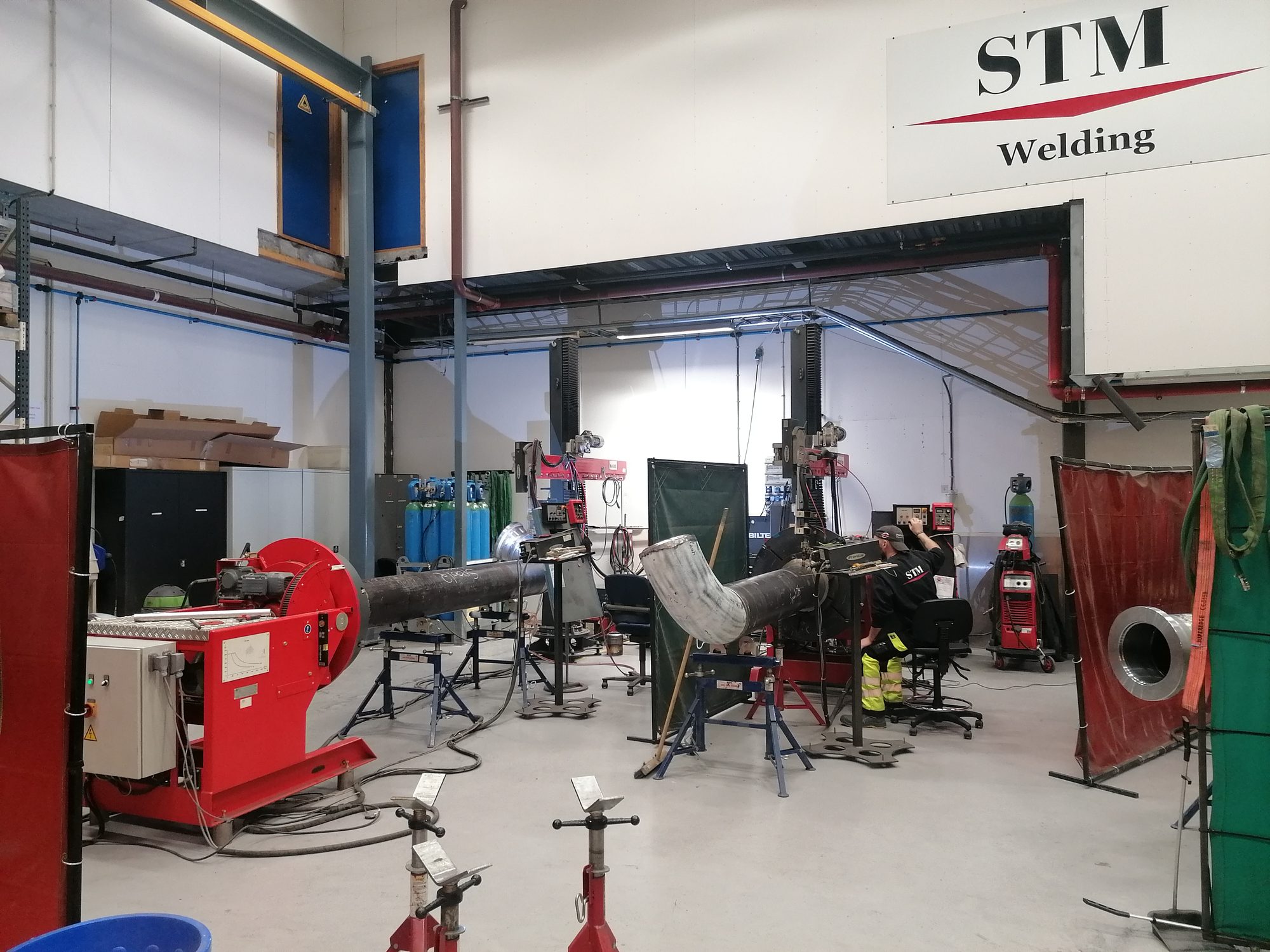 Produksjon hos STM4 Welding