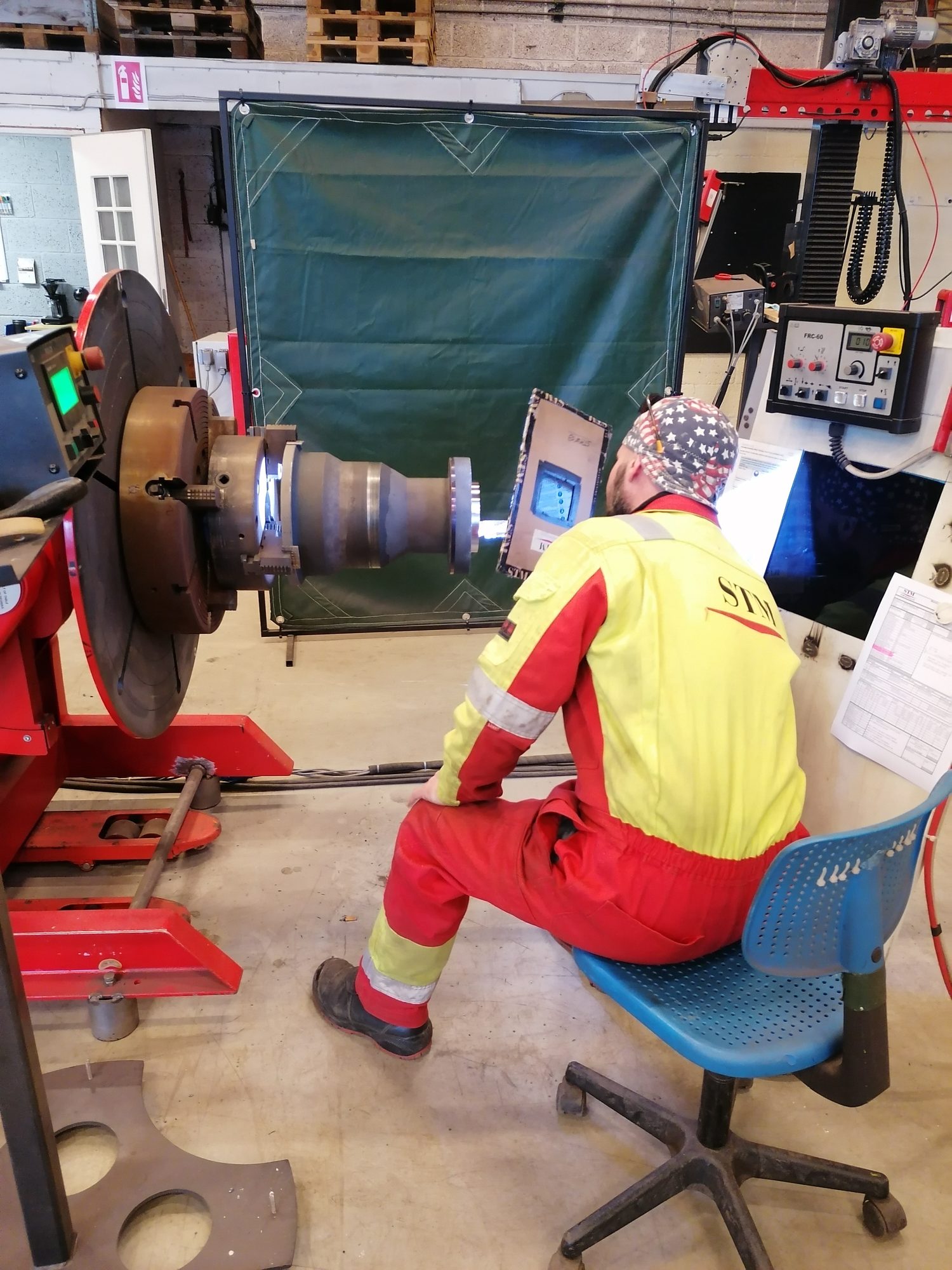 Produksjon hos STM6 Welding